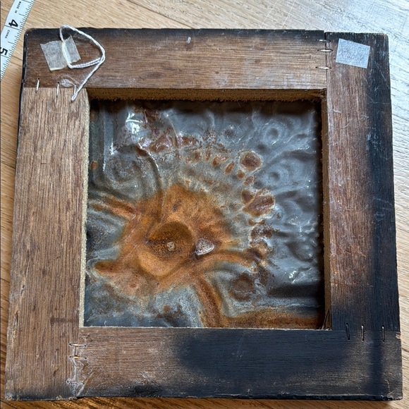 Vintage Decorative Tin Tile - Picture 2 of 6